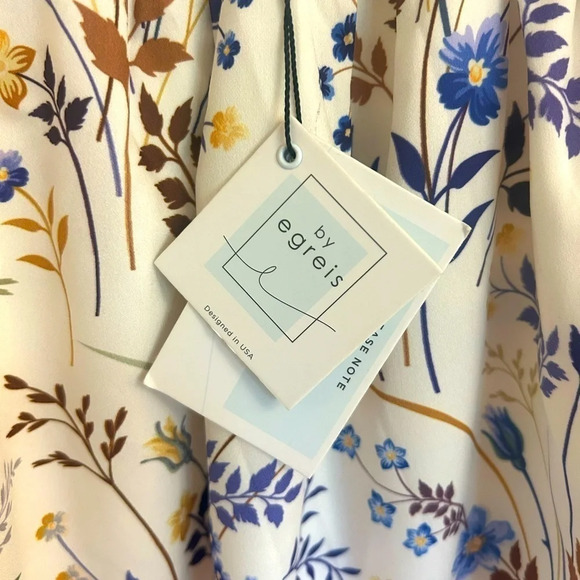 “By Egries” “Zadia”  skirt shorter front longer bag size M NWT stunning boho - Picture 2 of 11